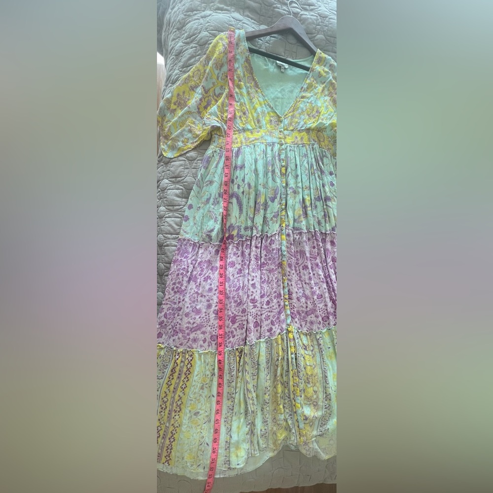 HEMANT & NANDITA Multi Floral Printed
Maxi Dress - Picture 12 of 16